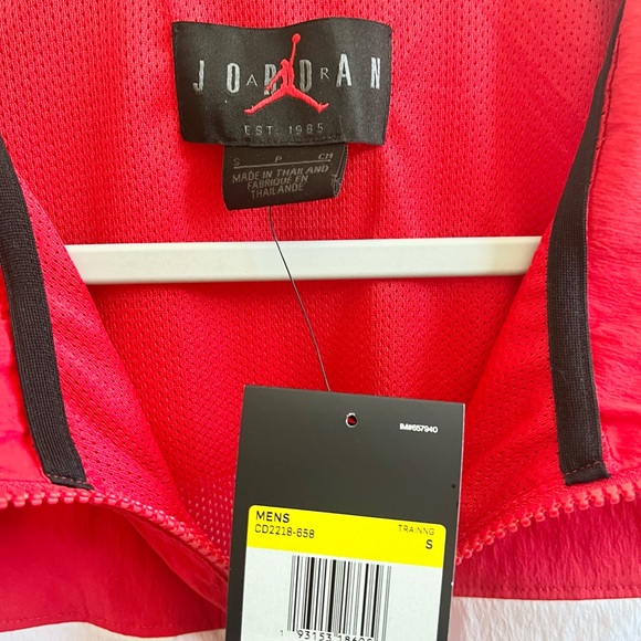 Nike Air Jordan Dri Fit Track Jacket Red White Men’s Size S - Picture 4 of 8